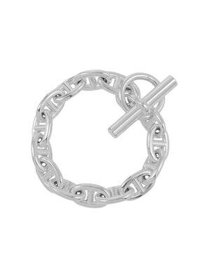 Hermes Bracelet Chaine D'ancre MM 14 Links Silver